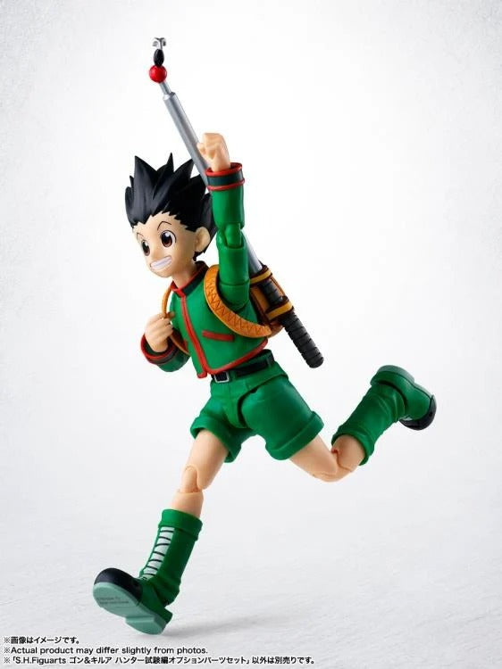 Hunter x Hunter S.H.Figuarts Gon & Killua Hunter Exam Option Parts Set (Preorder Sep 2026) - Collectables > Action Figures > toys -  Bandai