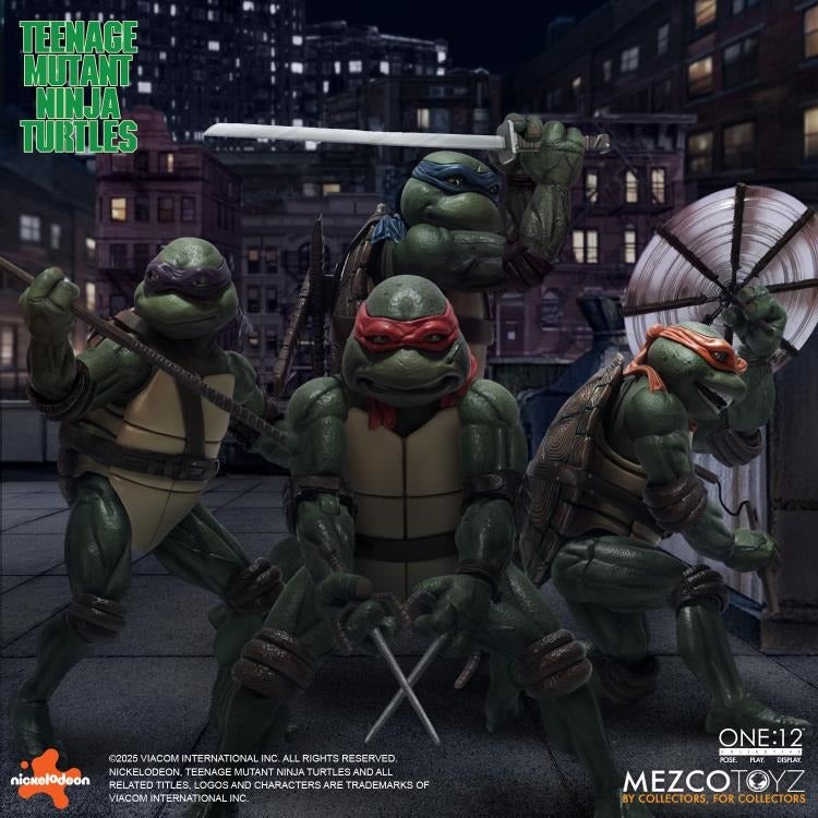 Teenage Mutant Ninja Turtles (1990) One:12 Collective Action Figure Boxed Set (preorder) - Collectables > Action Figures > toys -  MEZCO TOYS