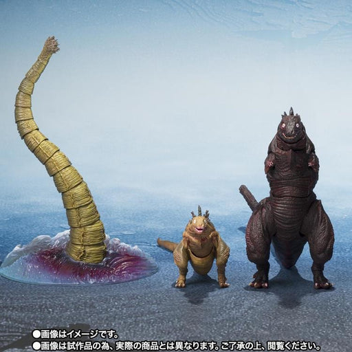 Shin Godzilla S.H.MonsterArts Godzilla 2nd Form & 3rd Form & Giant Unidentified Creature Action Figure Set (Preorder Aug 2026) - Collectables > Action Figures > toys -  Bandai