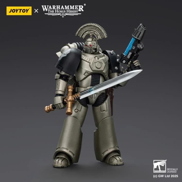 Warhammer: The Horus Heresy - Iron Warriors - MKVI Tactical Sergeant with Power Sword and Plasma Pistol - Collectables > Action Figures > toys -  Joy Toy