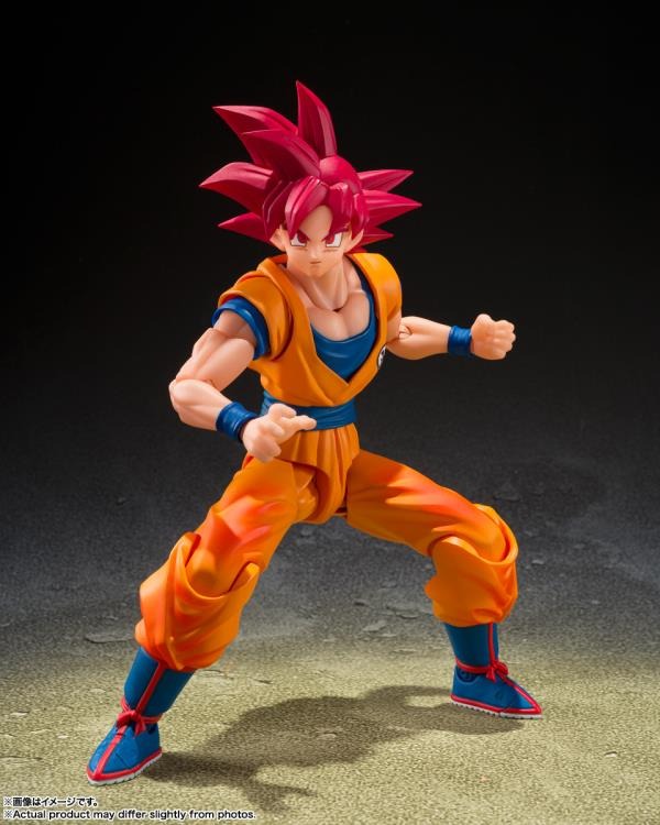 Dragon Ball Super S.H.Figuarts Super Saiyan God Goku (God Aura) Action Figure (Preorder Q3 2026) - Collectables > Action Figures > toys -  Bandai