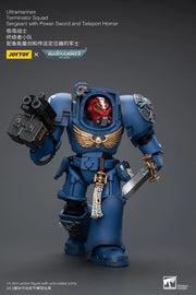 Warhammer 40K - UItramarines - Terminator Squad Sergeant with Power Sword and Teleport Homer - Collectables > Action Figures > toys -  Joy Toy