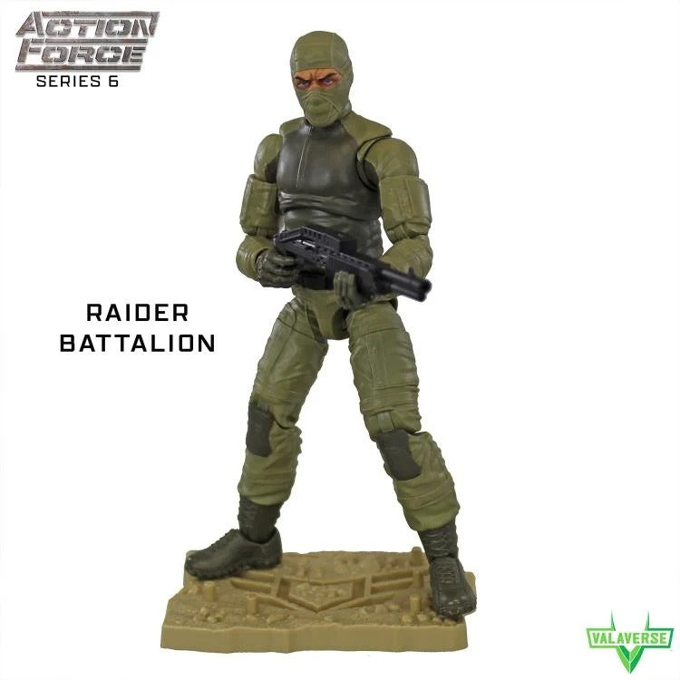 Action Force - Raider Battalion Trooper 1/12 Scale Action Figure - Accessories / Supplies For toys -  VALAVERSE