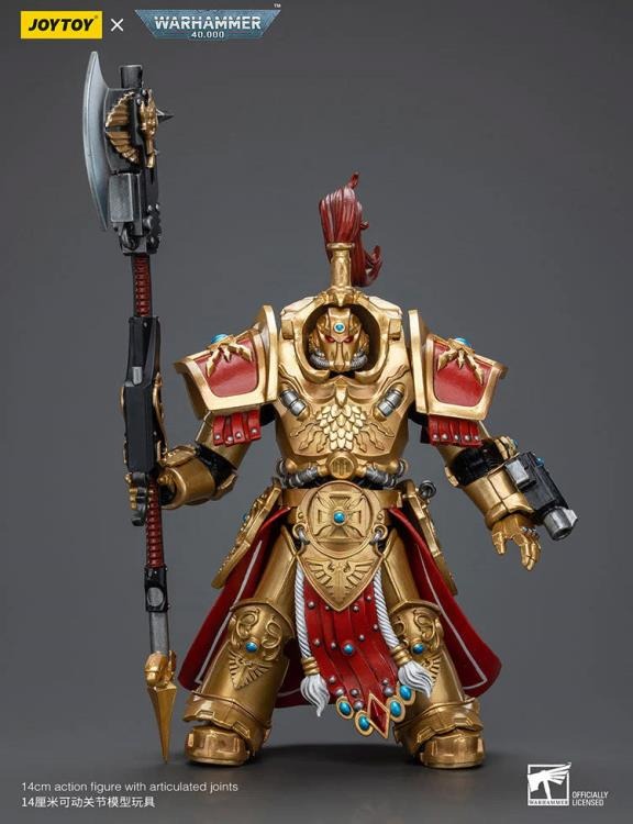 Warhammer 40K - Adeptus Custodes - Allarus Custodian with Castellan Axe - Collectables > Action Figures > toys -  Joy Toy