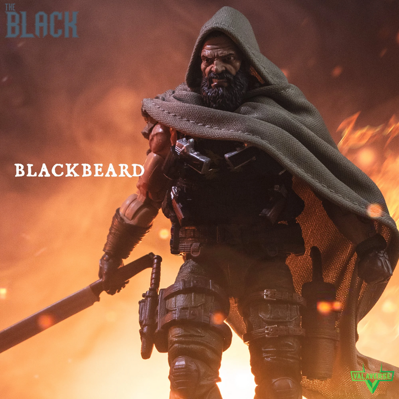 The Black - Blackbeard 1/12 Scale Action Figure - Accessories / Supplies For toys -  VALAVERSE