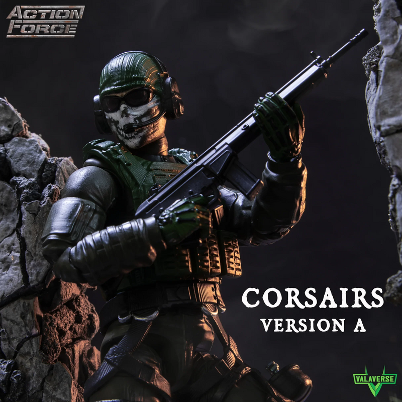 The Black - Corsairs (Ver. A) 1/12 Scale Action Figure - Accessories / Supplies For toys -  VALAVERSE