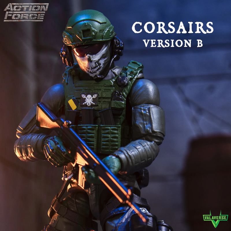 The Black - Corsairs (Ver. B) 1/12 Scale Action Figure - Accessories / Supplies For toys -  VALAVERSE