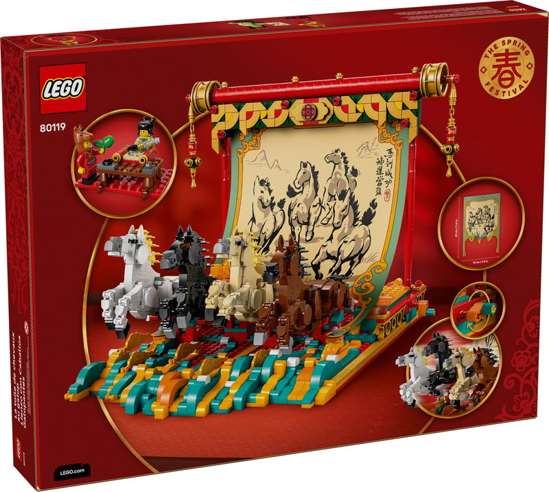 LEGO - Galloping Horses Canvas 80119 - Collectables > Action Figures > toys -  Lego