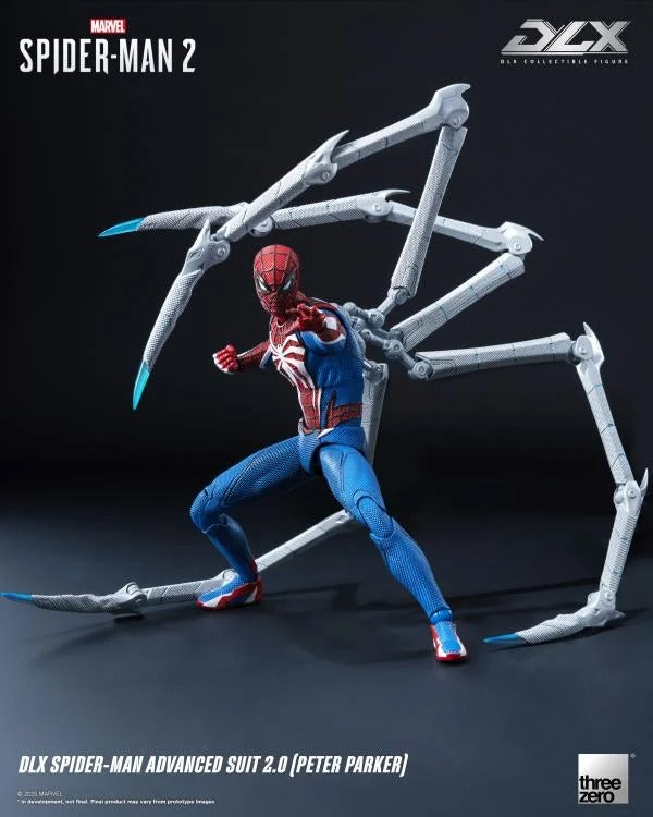 Marvel's Spider-Man 2 DLX Spider-Man Advanced Suit 2.0 (Peter Parker) Action Figure (preorder April 2026) - Collectables > Action Figures > toys -  Hasbro