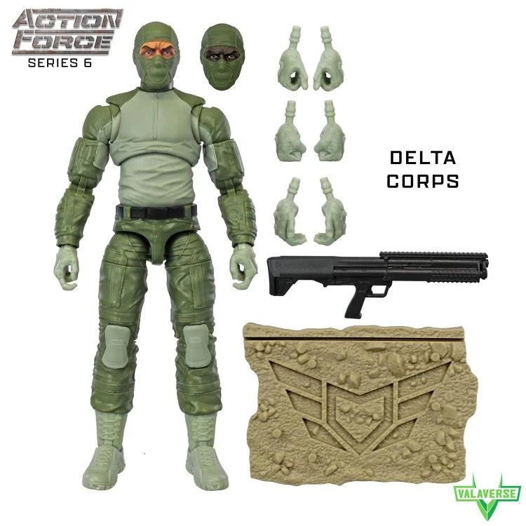 Action Force - Delta Corps Trooper 1/12 Scale Action Figure - Accessories / Supplies For toys -  VALAVERSE