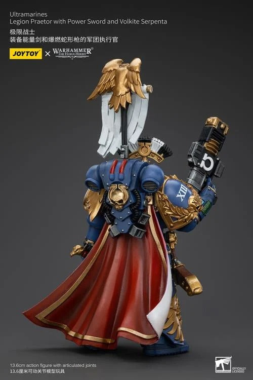 Warhammer: The Horus Heresy - Ultramarines - Legion Praetor with Power Sword and Volkite Serpenta - Collectables > Action Figures > toys -  Joy Toy