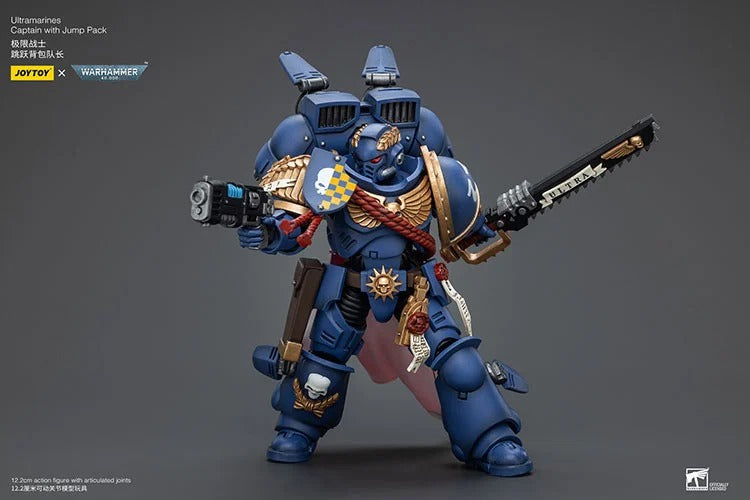 JoyToy - Warhammer 40K - Ultramarines - Ultramarines Captain with Jump Pack - Collectables > Action Figures > toys -  Joy Toy