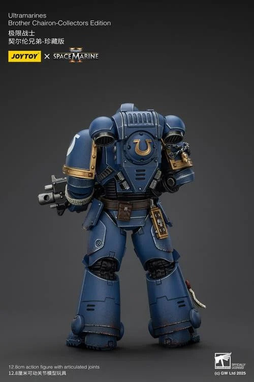 Warhammer 40K - Ultramarines - Space Marine 2 - Brother Chairon (Collectors Edition) - Collectables > Action Figures > toys -  Joy Toy