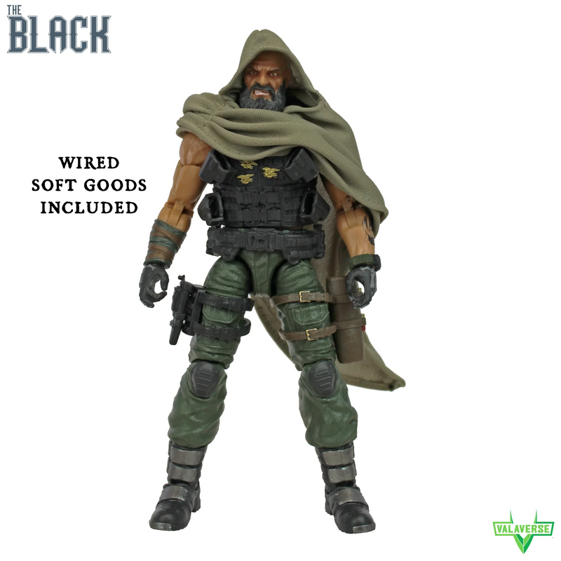 The Black - Blackbeard 1/12 Scale Action Figure - Accessories / Supplies For toys -  VALAVERSE