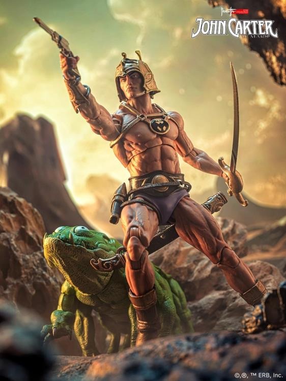Frazetta Universe - ICON Collectibles - John Carter of Mars 1/12 Scale Action Figure - Collectables > Action Figures > toys -  Frazetta Girls