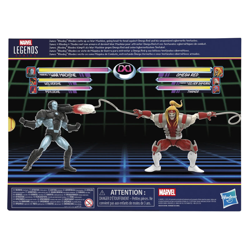 Marvel Legends Series Gamerverse Marvel's War Machine vs Marvel's Omega Red - Collectables > Action Figures > toys -  Hasbro