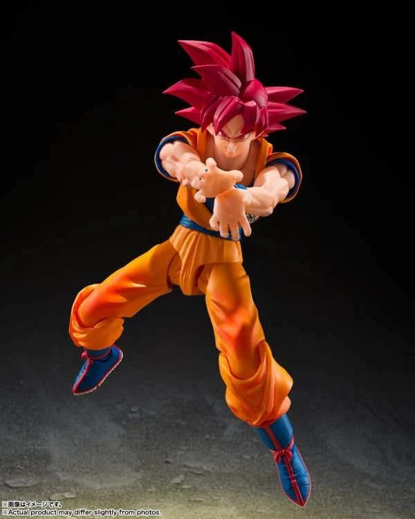 Dragon Ball Super S.H.Figuarts Super Saiyan God Goku (God Aura) Action Figure (Preorder Q3 2026) - Collectables > Action Figures > toys -  Bandai