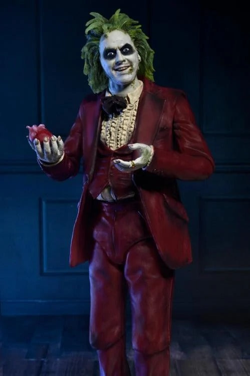 Beetlejuice Beetlejuice - Ultimate "Red Tuxedo" Beetlejuice Action Figure - Collectables > Action Figures > toys -  Neca