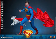 Superman (2025) - Superman & Krypto 1/6th Scale Collectible Figure Set - MMS812 - Collectables > Action Figures > toys -  Hot Toys