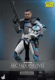 Star Wars: The Clone Wars - Arc Trooper Fives 1/6th Scale Collectible Figure - TMS132 - Collectables > Action Figures > toys -  Hot Toys