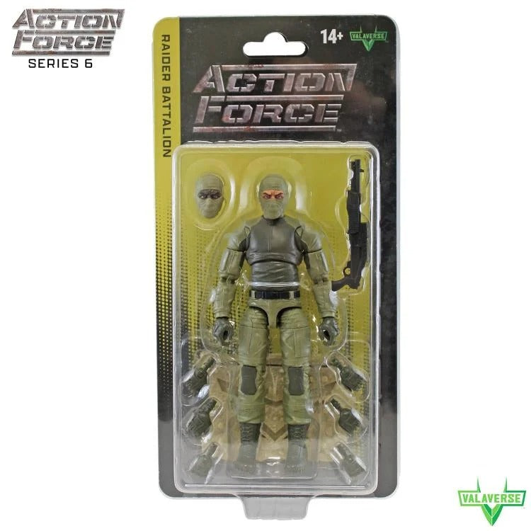 Action Force - Raider Battalion Trooper 1/12 Scale Action Figure - Accessories / Supplies For toys -  VALAVERSE