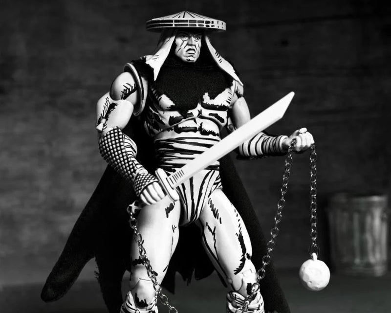 Teenage Mutant Ninja Turtles - Foot Elite Assassin (Mirage Comics Black & White Variant) Action Figure - Collectables > Action Figures > toys -  Neca