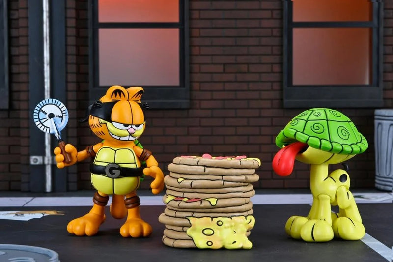 Teenage Mutant Ninja Turtles x Garfield Ultimate Garfello & Odie (Archie Comics) Action Figure Set (preorder Q2 2026) - Collectables > Action Figures > toys -  Neca