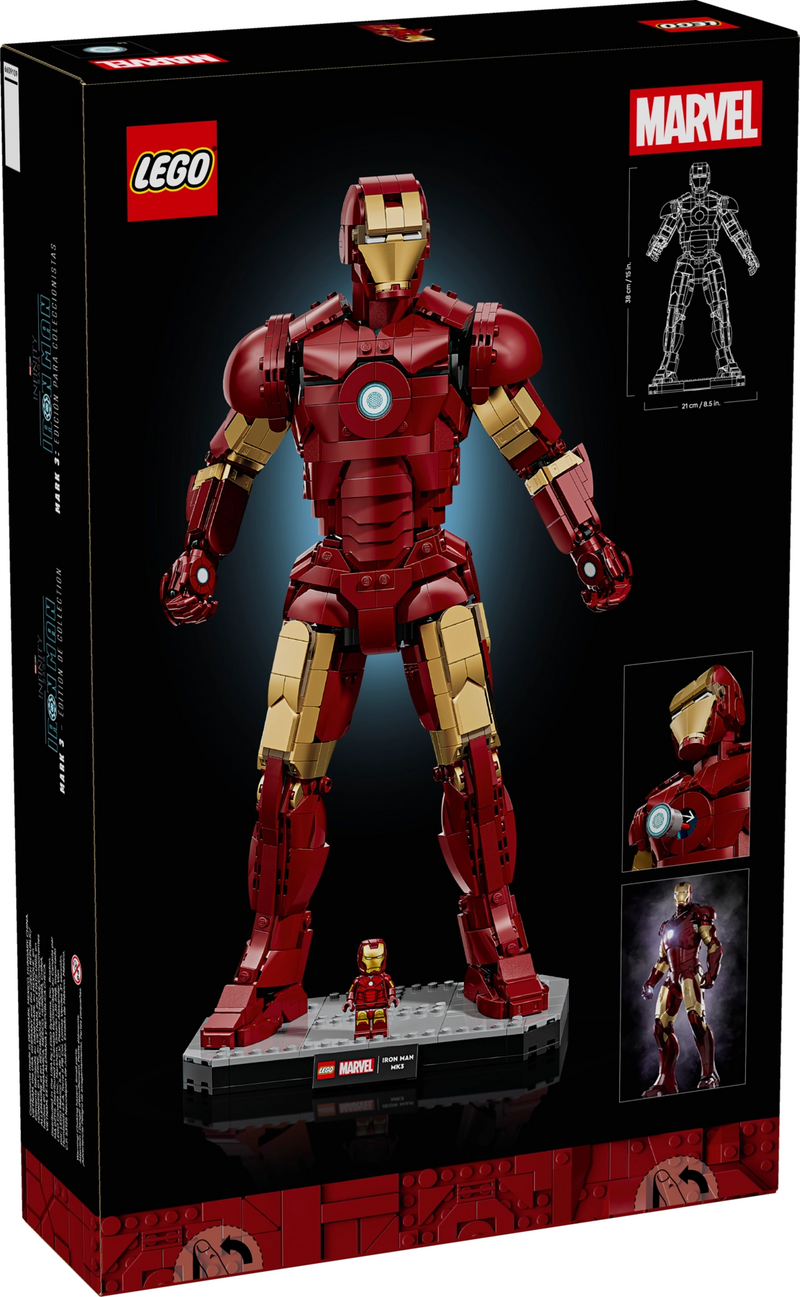 LEGO - Iron Man Mark 3 Collectors' Edition 76344 - Collectables > Action Figures > toys -  Lego