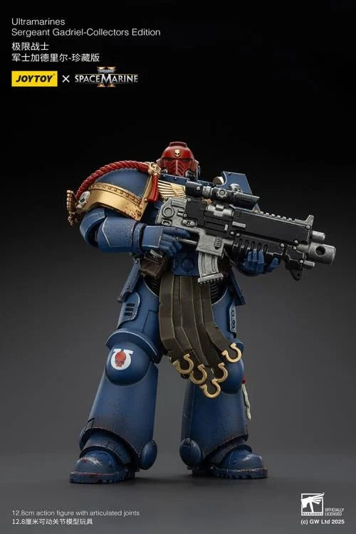 Warhammer 40K - Ultramarines - Space Marine 2 - Sergeant Gadriel (Collectors Edition) - Collectables > Action Figures > toys -  Joy Toy