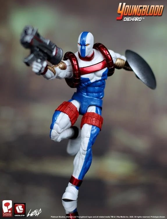 Rob Liefeld's Youngblood - Diehard  Action Figure (Preorder Q1 2026) - Collectables > Action Figures > toys -  LooseCollector
