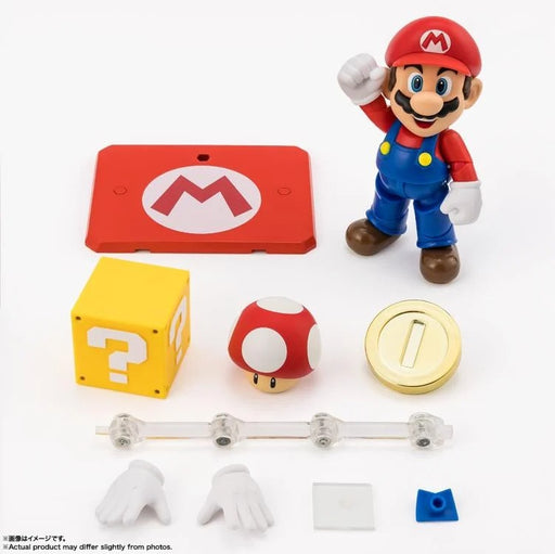 Super Mario - S.H.Figuarts - Mario (Preorder Mar/Apr 2026) - Collectables > Action Figures > toys -  Bandai