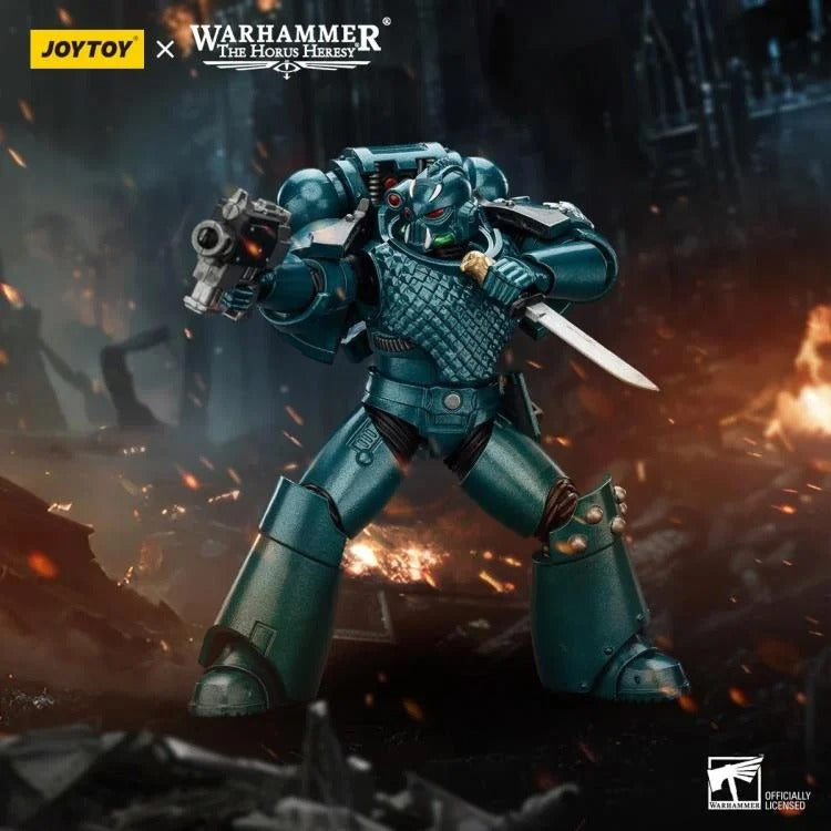 Warhammer: The Horus Heresy - Alpha Legion - Headhunter with Banestrike Combi-Bolter and Power Dagger - Collectables > Action Figures > toys -  Joy Toy