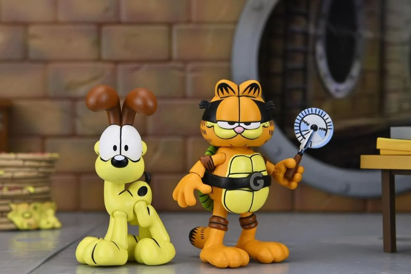 Teenage Mutant Ninja Turtles x Garfield Ultimate Garfello & Odie (Archie Comics) Action Figure Set (preorder Q2 2026) - Collectables > Action Figures > toys -  Neca