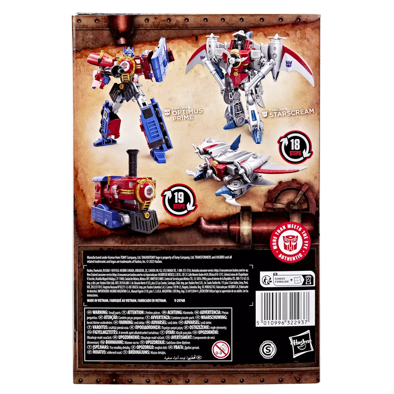 Transformers Timelines Comic Edition Optimus Prime and Starscream - Collectables > Action Figures > toys -  Hasbro