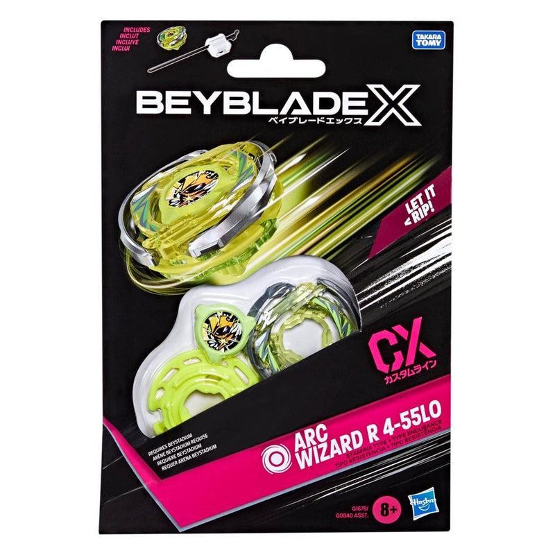 Beyblade X Arc Wizard R 4-55LO CX Starter Pack - Collectables > Action Figures > toys -  Hasbro
