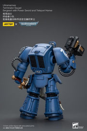 Warhammer 40K - UItramarines - Terminator Squad Sergeant with Power Sword and Teleport Homer - Collectables > Action Figures > toys -  Joy Toy