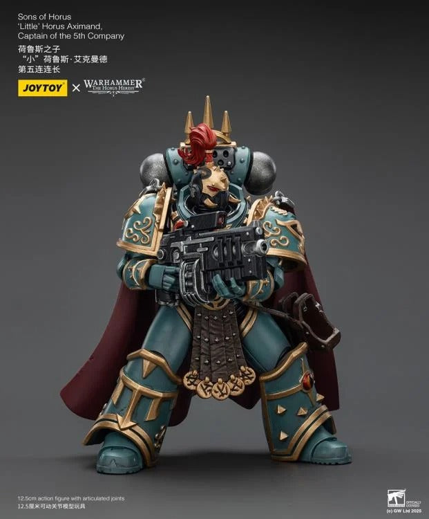 JoyToy - Warhammer 40K - Sons of Horus - Little Horus Aximand Captain of the 5th Company - Collectables > Action Figures > toys -  Joy Toy