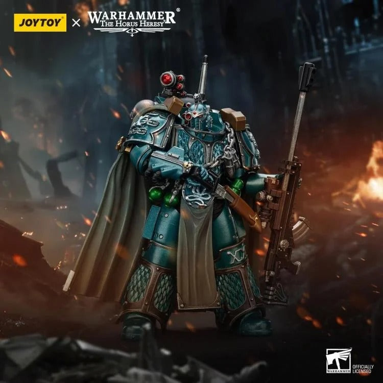 Warhammer: The Horus Heresy - Alpha Legion - Exodus "The One Who Is Many" with Sniper Rifle and Power Dagger - Collectables > Action Figures > toys -  Joy Toy