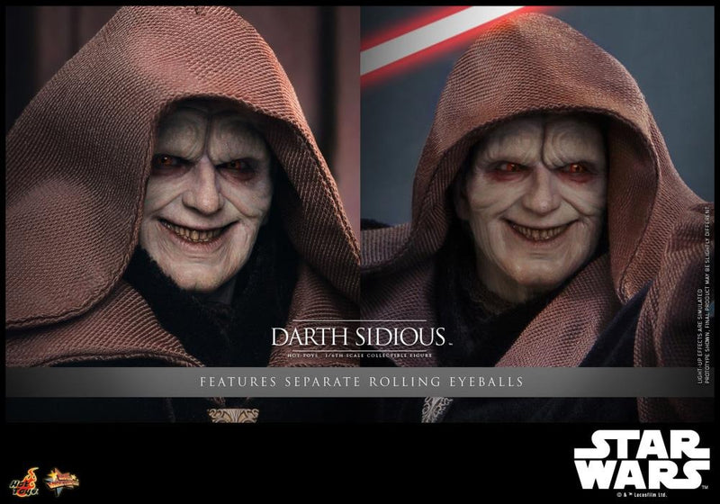 Star Wars: Revenge of the Sith - Darth Sidious 1/6th Scale Collectible Figure - MMS745 - Collectables > Action Figures > toys -  Hot Toys