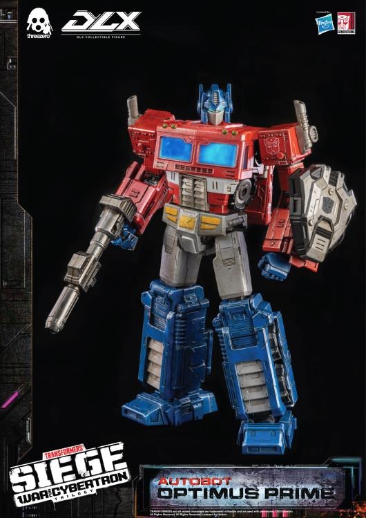 Transformers: War for Cybertron Trilogy DLX Scale Collectible Series Autobot Optimus Prime Action Figure (Reissue) - Action figure -  ThreeZero