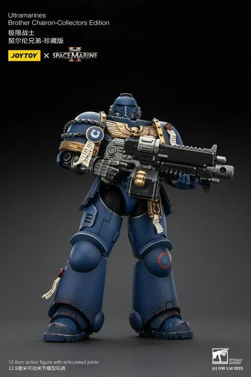 Warhammer 40K - Ultramarines - Space Marine 2 - Brother Chairon (Collectors Edition) - Collectables > Action Figures > toys -  Joy Toy