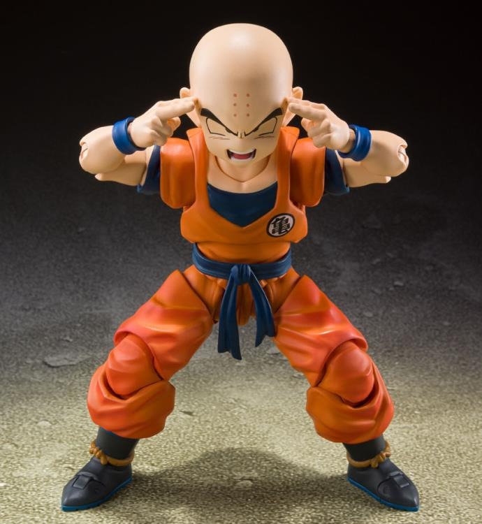 Dragon Ball Z - S.H.Figuarts - Krillin -Earth's Strongest Man- (Reissue) - Collectables > Action Figures > toys -  Bandai