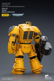 JoyToy - Warhammer 40K - Imperial Fists Terminator (Ver. 3) with Power Fist and Assault Cannon 1/18 Scale Action Figure - Collectables > Action Figures > toys -  Joy Toy