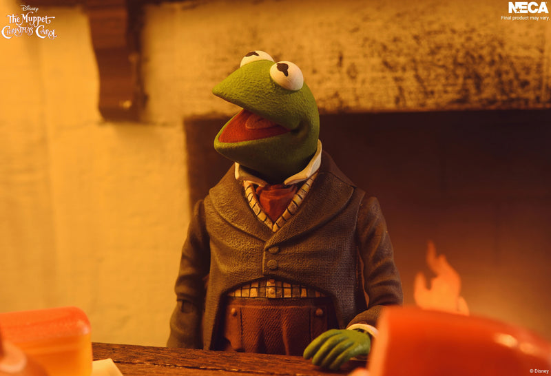 Sesame Street Ultimate - Ultimate Kermit as Bob Cratchit and Robin as Tiny Tim (Preorder Dec 2026) - Collectables > Action Figures > toys -  Neca