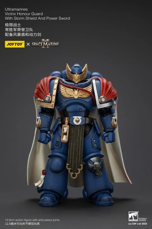 Warhammer 40K - Ultramarines - Victrix Honour Guard with Storm Shield and Power Sword - Collectables > Action Figures > toys -  Joy Toy