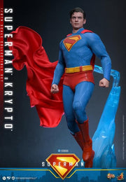 Superman (2025) - Superman & Krypto 1/6th Scale Collectible Figure Set - MMS812 - Collectables > Action Figures > toys -  Hot Toys