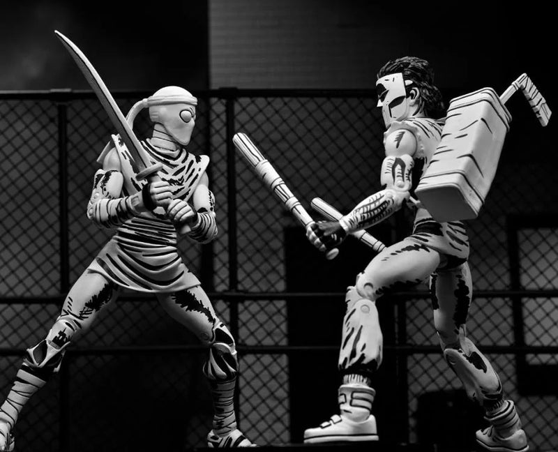 Teenage Mutant Ninja Turtles - Casey Jones (Mirage Comics Black & White Variant) Action Figure - Collectables > Action Figures > toys -  Neca