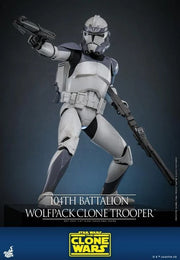 Star Wars: The Clone Wars - 104th Battalion Wolfpack Clone Trooper 1/6th Scale Collectible Figure - TMS142 - Collectables > Action Figures > toys -  Hot Toys