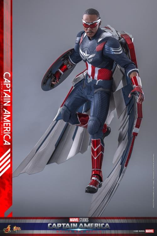 Captain America: Brave New World - Captain America 1/6th Scale Collectible Figure - MMS779 - Collectables > Action Figures > toys -  Hot Toys