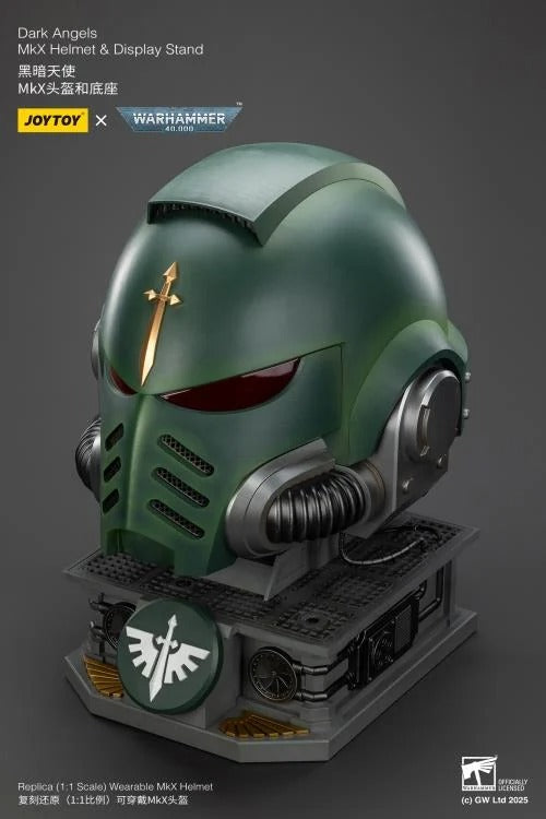 JOYTOY - Dark Angels - Dark Angels Mk. X Helmet & Display Stand (preorder Q2 2026) - Action & Toy Figures -  Joy Toy
